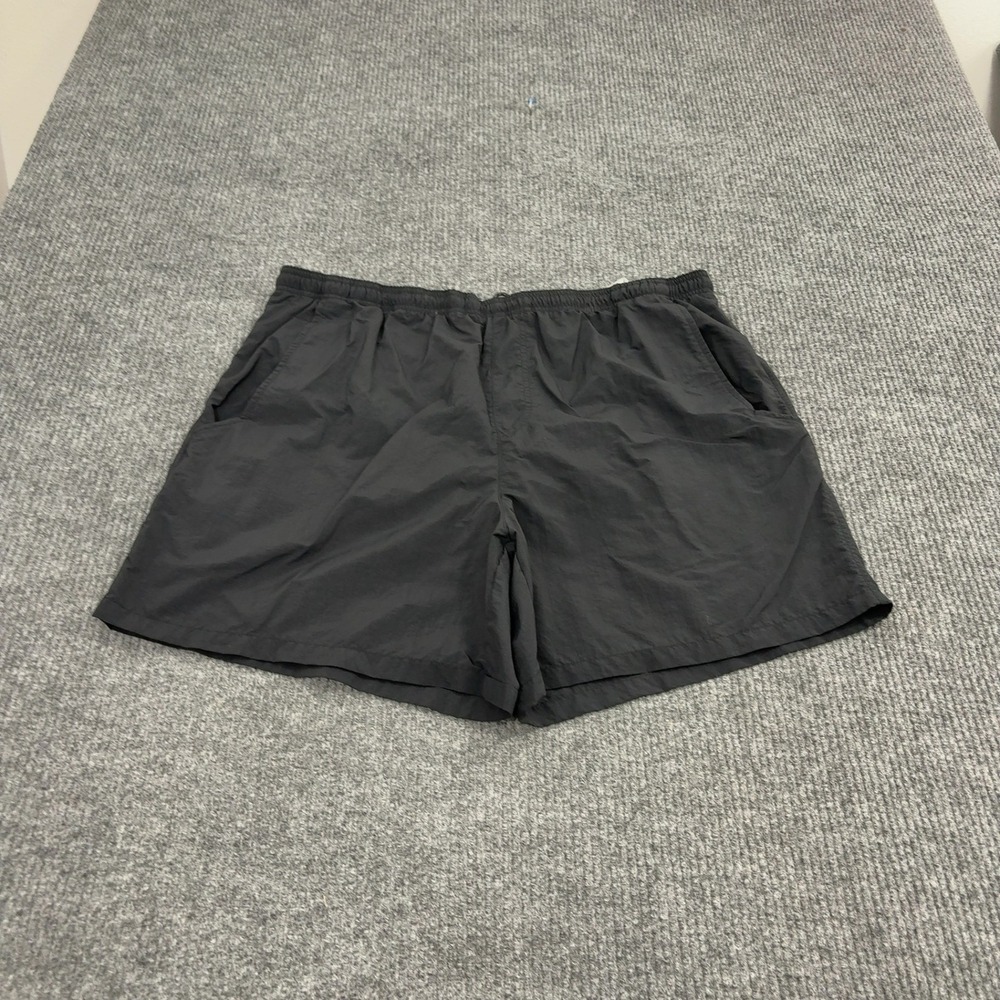 Columbia Shorts Mens XL Black Nylon PFG Performance Fishing Outdoor Gorpcore